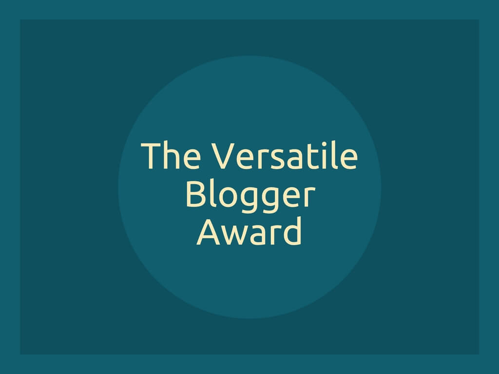 The Versatile Blogger Award